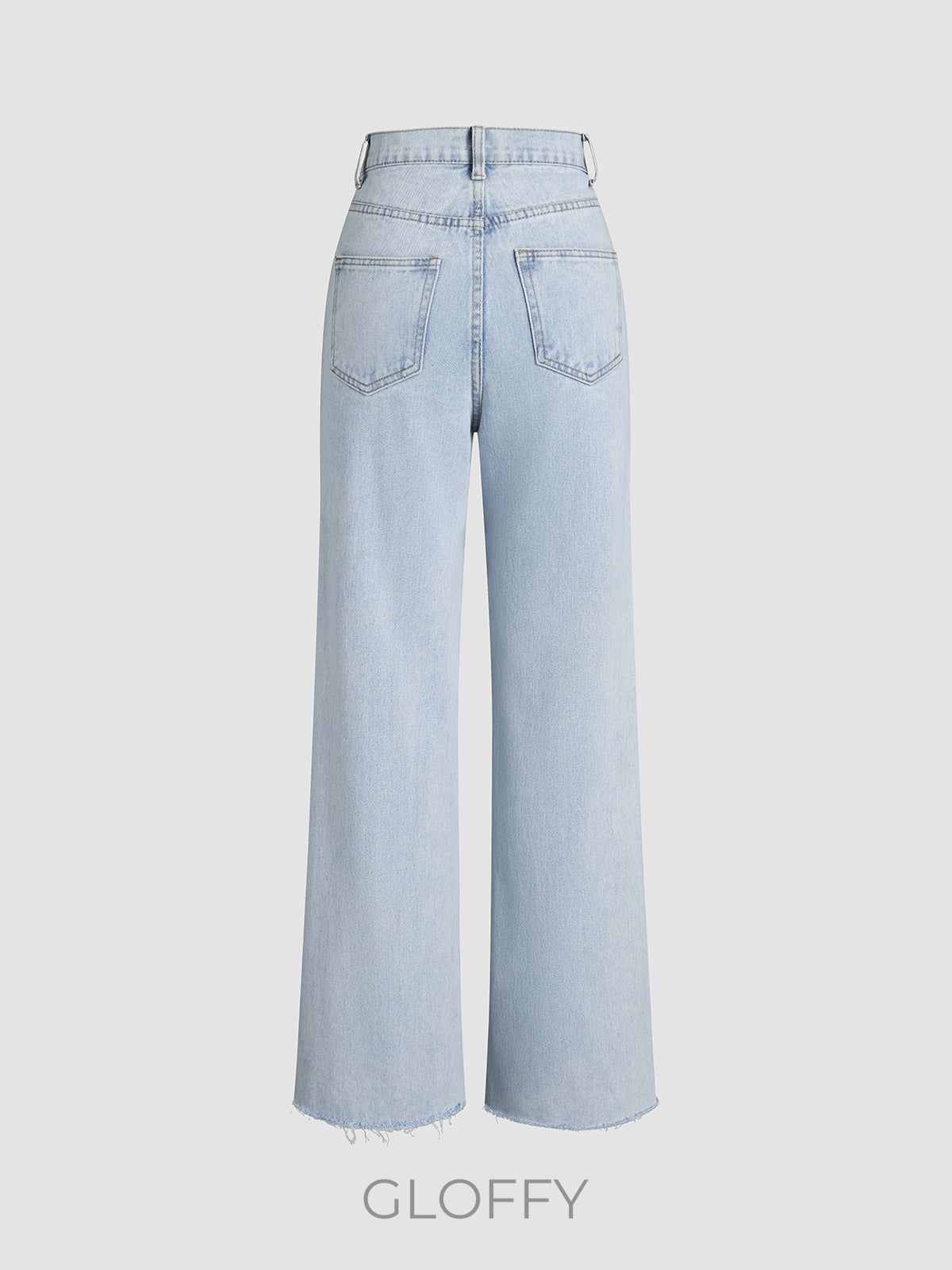 Elora Denim Düz Paça Jeans