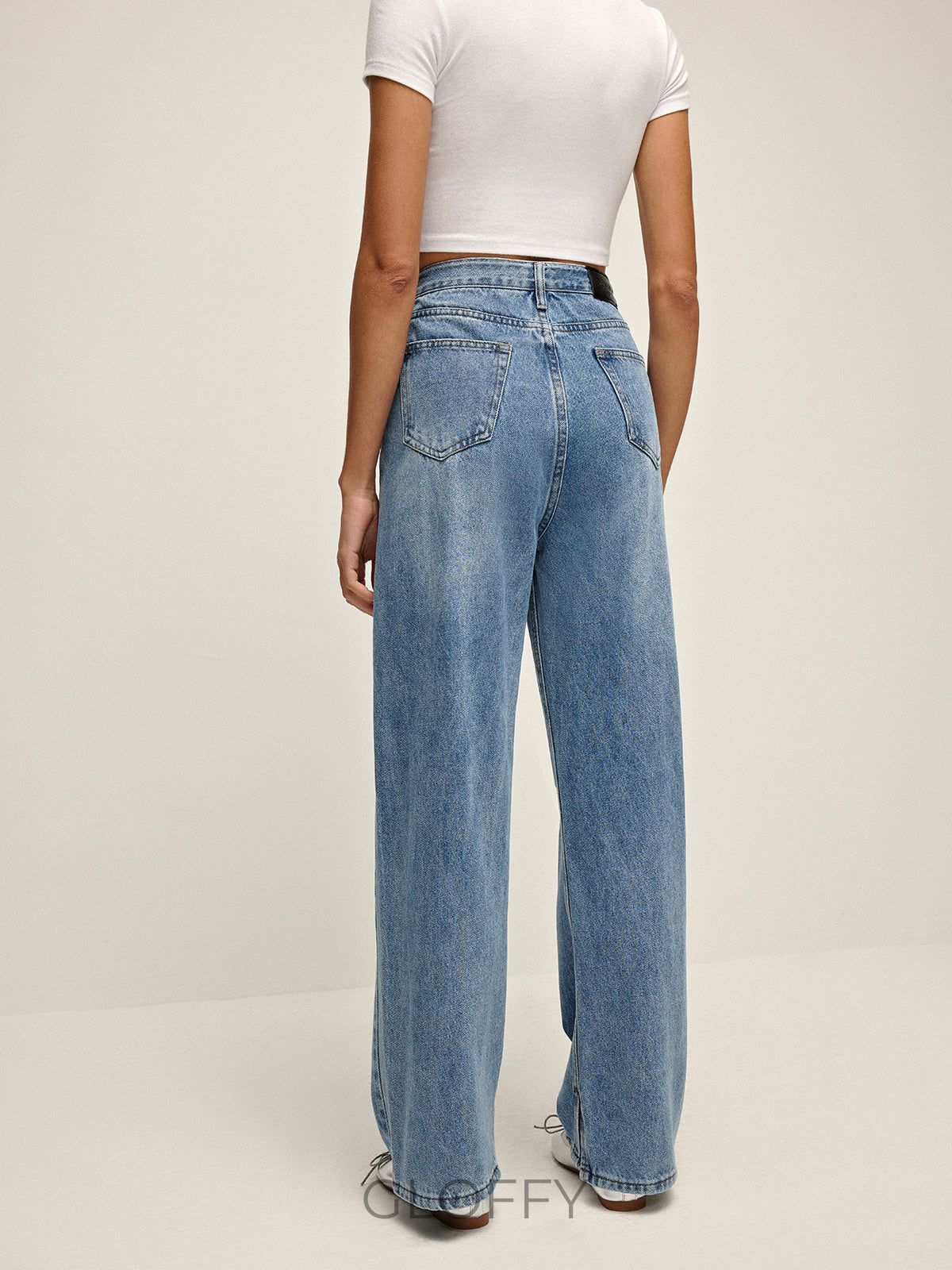 Aurora Yüksek Bel Denim Jeans