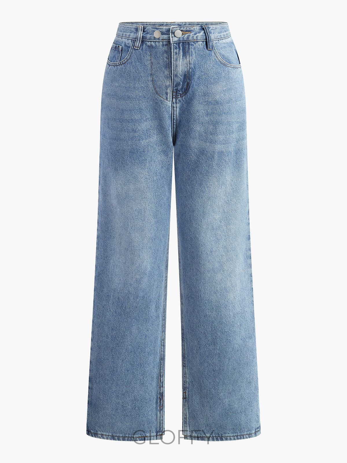 Aurora Yüksek Bel Denim Jeans