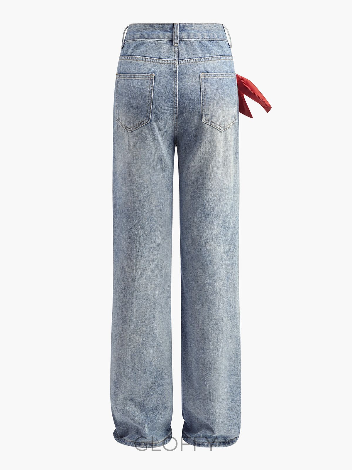 Lunara Fiyonk Detaylı Denim Jeans