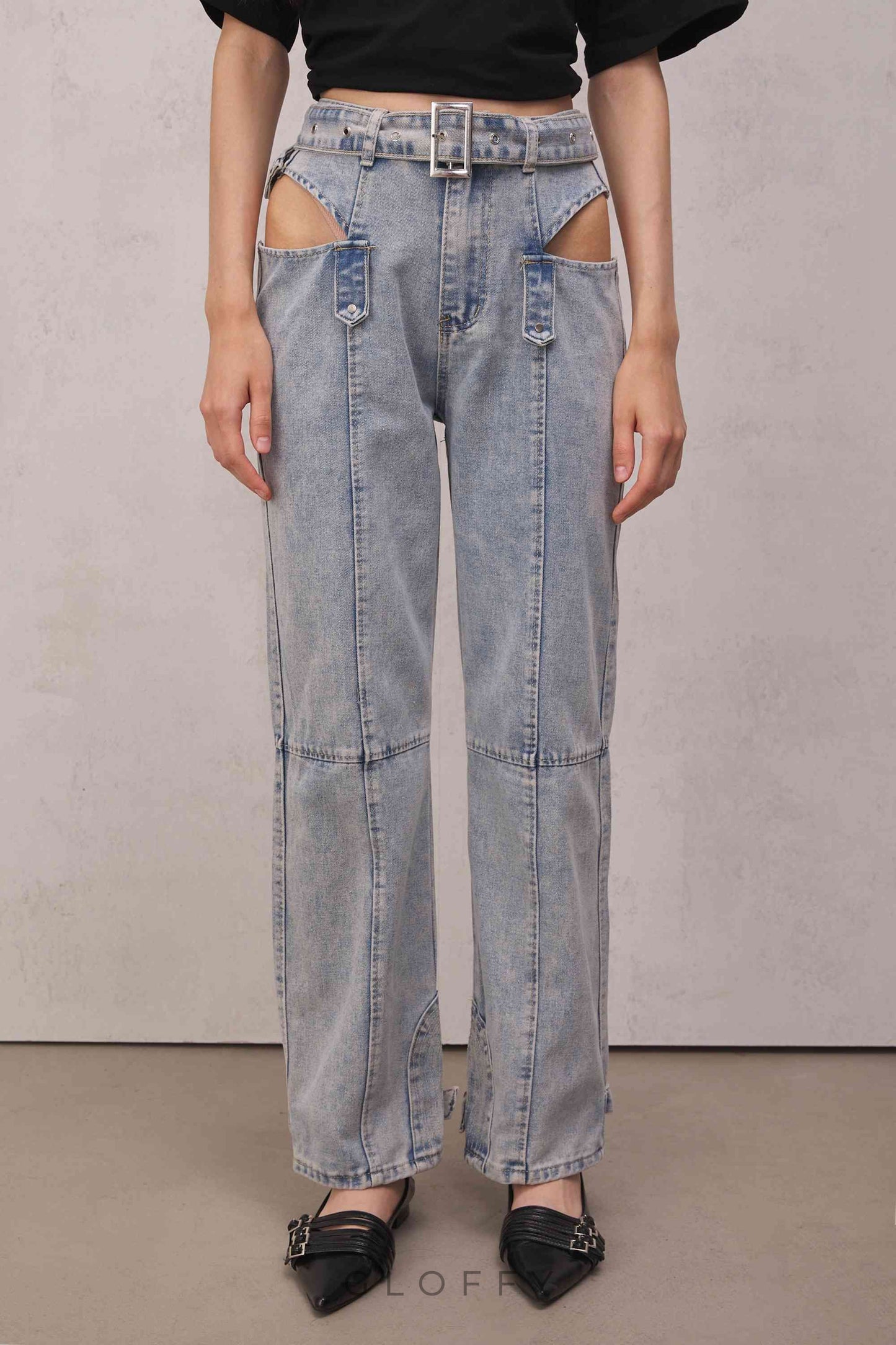 Elizabeth Denim Kot Pantolon