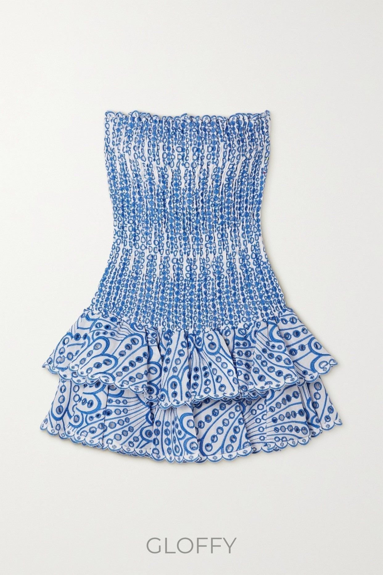 Dolly Dantelli Straplez Mini Elbise