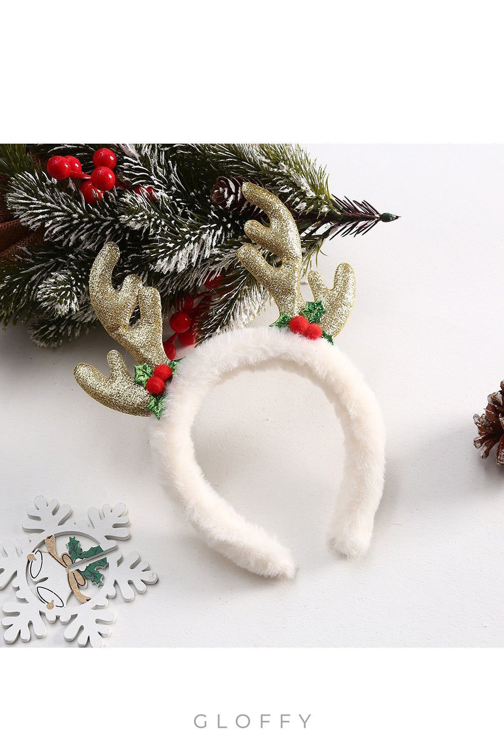 Tatlı Noel Saç Aksesuarları