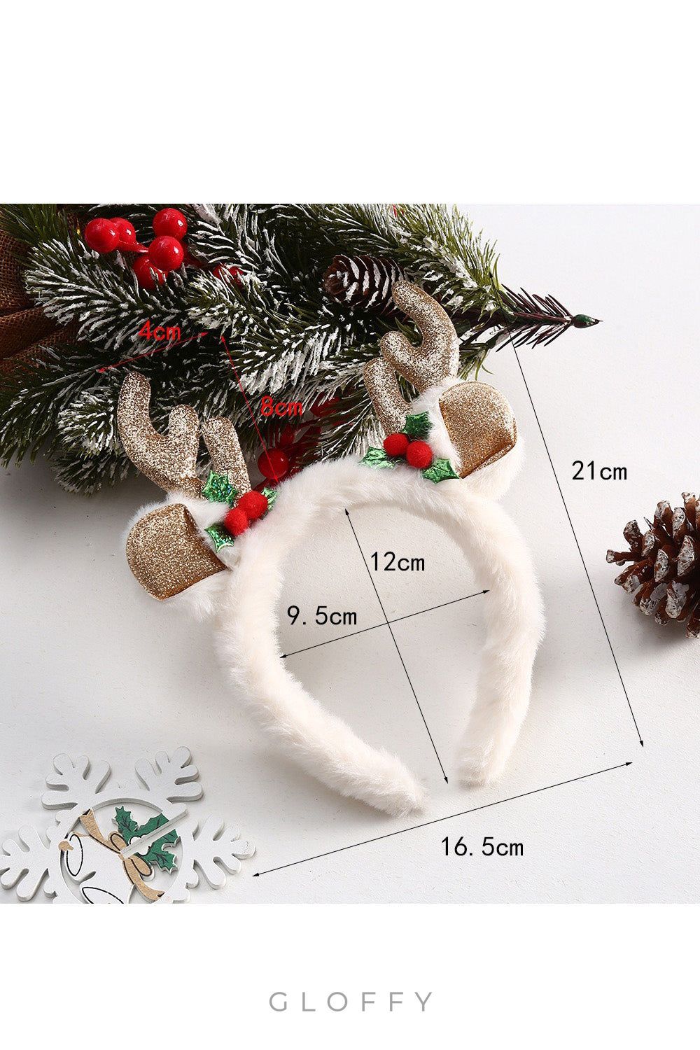 Tatlı Noel Saç Aksesuarları