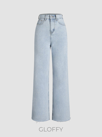 Elora Denim Düz Paça Jeans