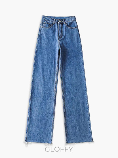 Elora Denim Düz Paça Jeans