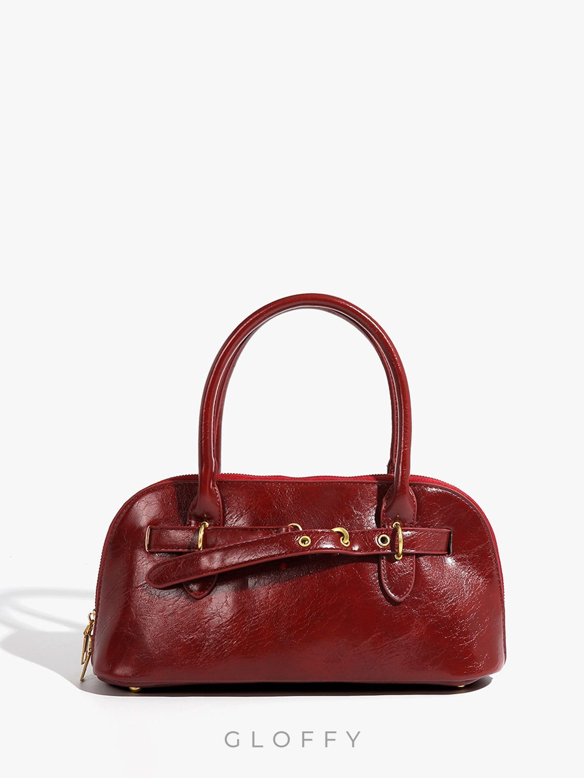 Retro Üst Kolu Fermuarlı Çanta