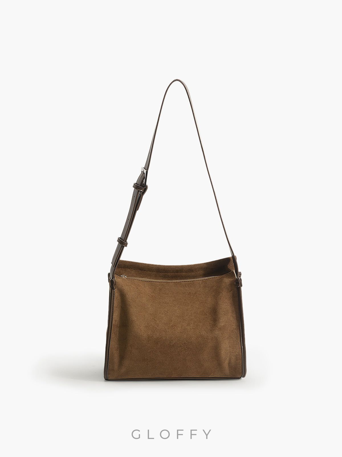 Nedensel Kova Fermuarlı Tote Çanta