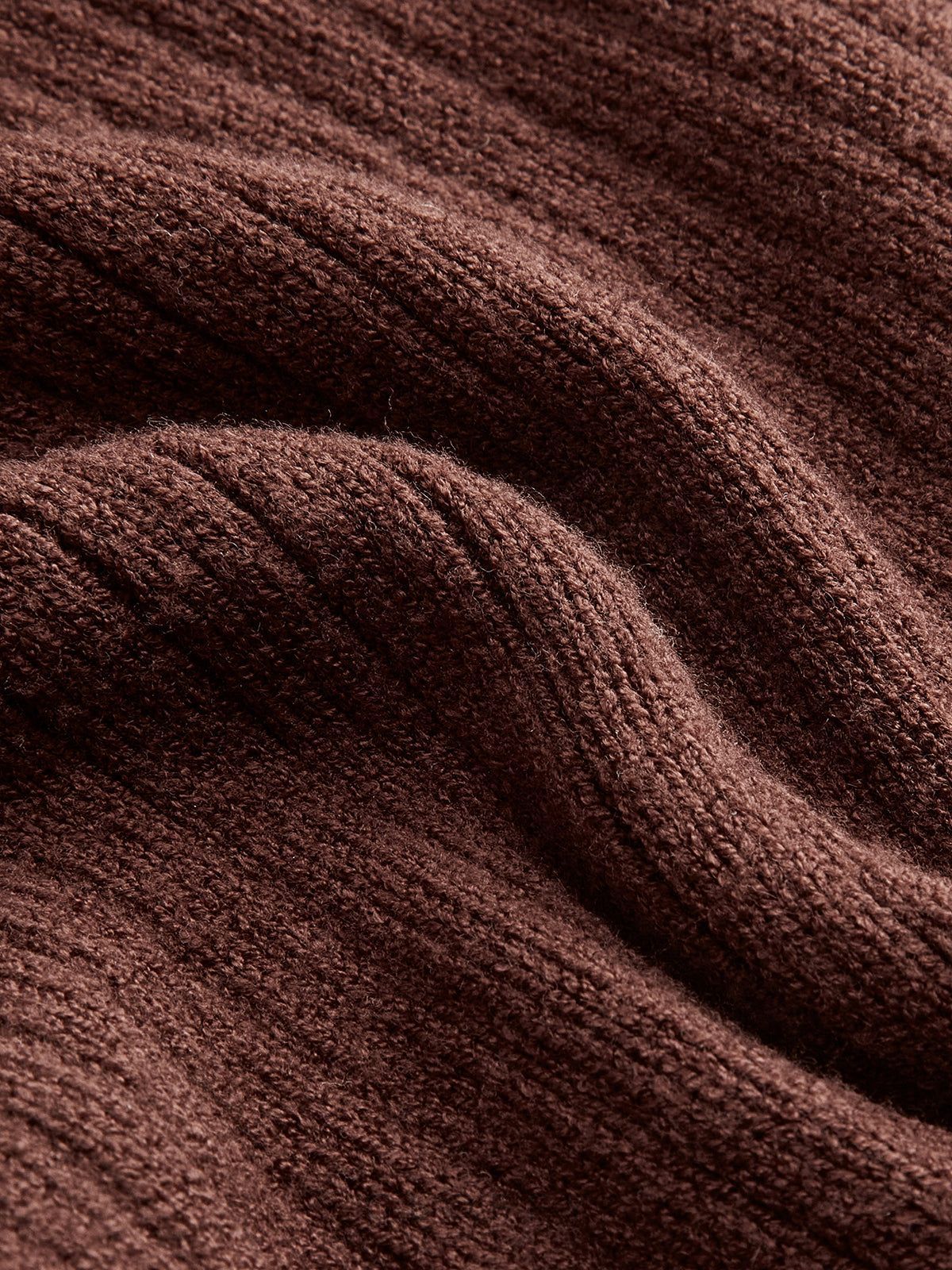 Elowen Biyeli Fırfır Detaylı Triko Maxi Elbise