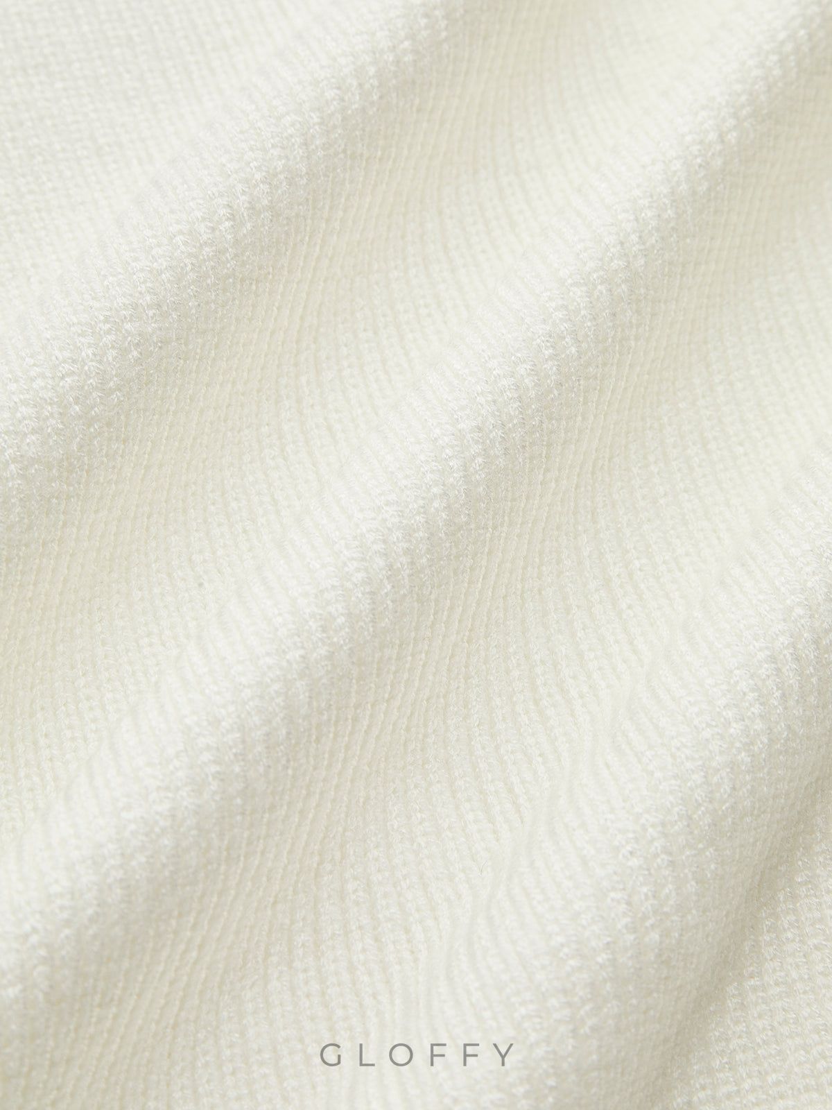 Omuz Dekolteli Çapraz Bantlı Oversize Kazak – Ekru