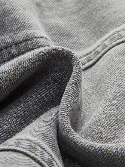 Luciana Vintage Düz Paça Denim Jeans