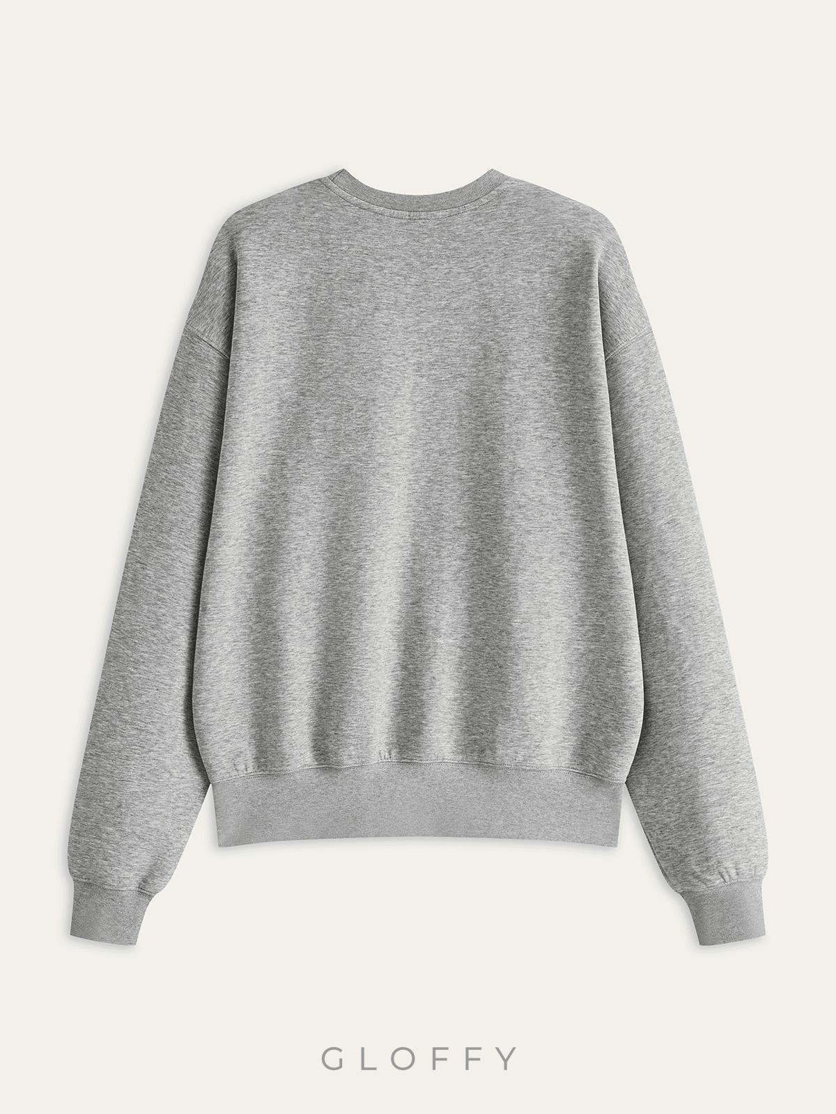 Pamuk Karışımlı Yuvarlak Yaka Sweatshirt