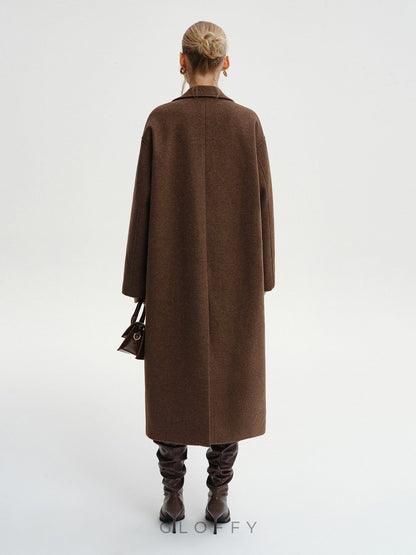 Oversize Burgu Uzun Palto