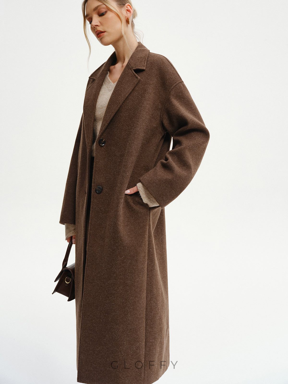 Oversize Burgu Uzun Palto