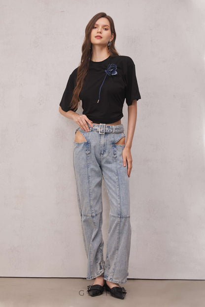 Elizabeth Denim Kot Pantolon