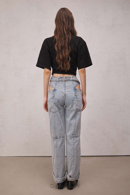 Elizabeth Denim Kot Pantolon