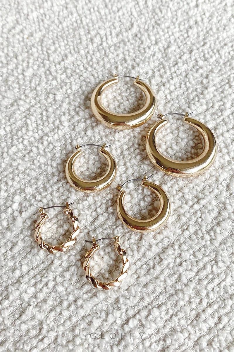 Klasik Çember Seti - Altın