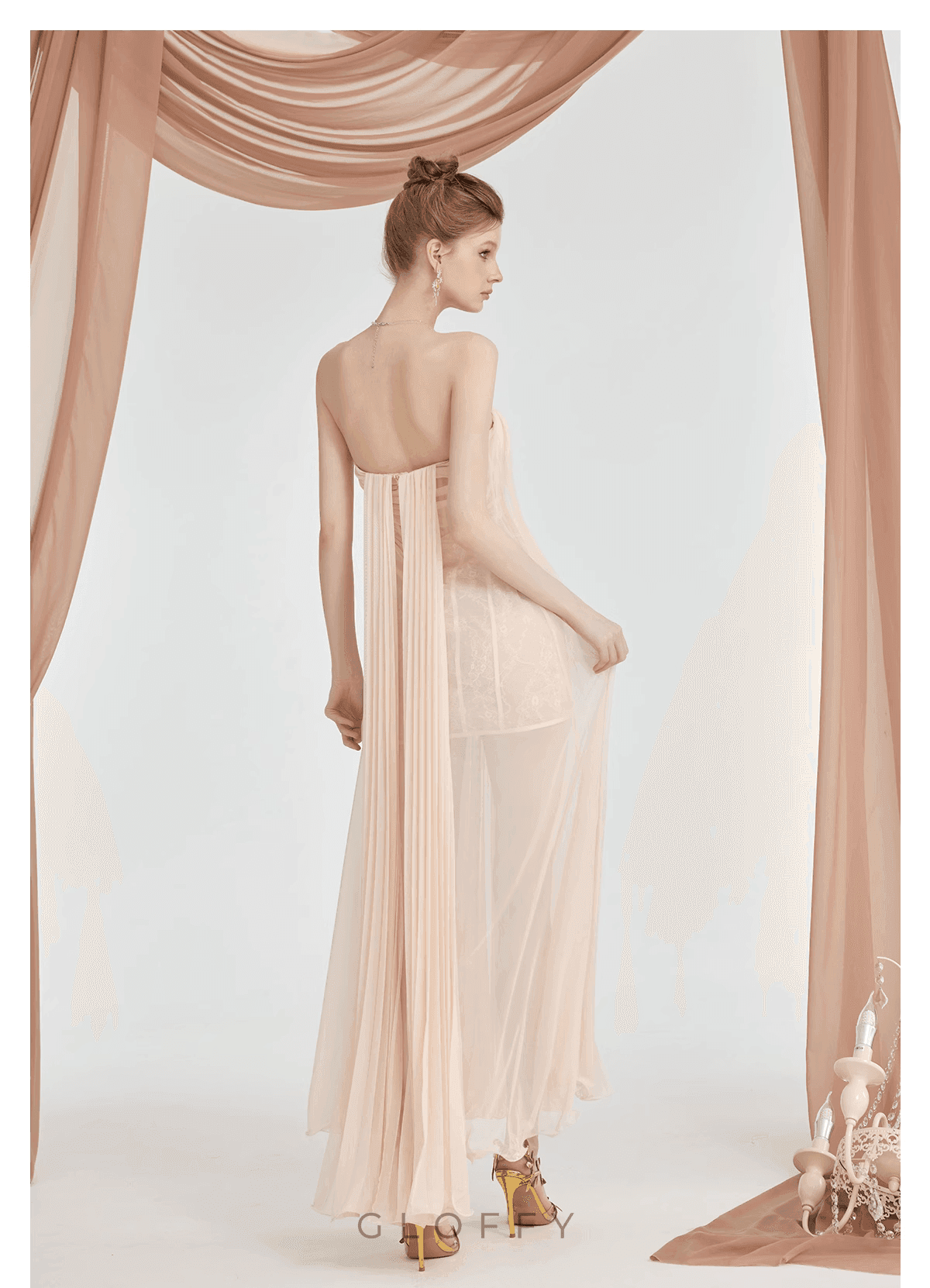 Celestine Tül Detaylı Balo Elbisesi