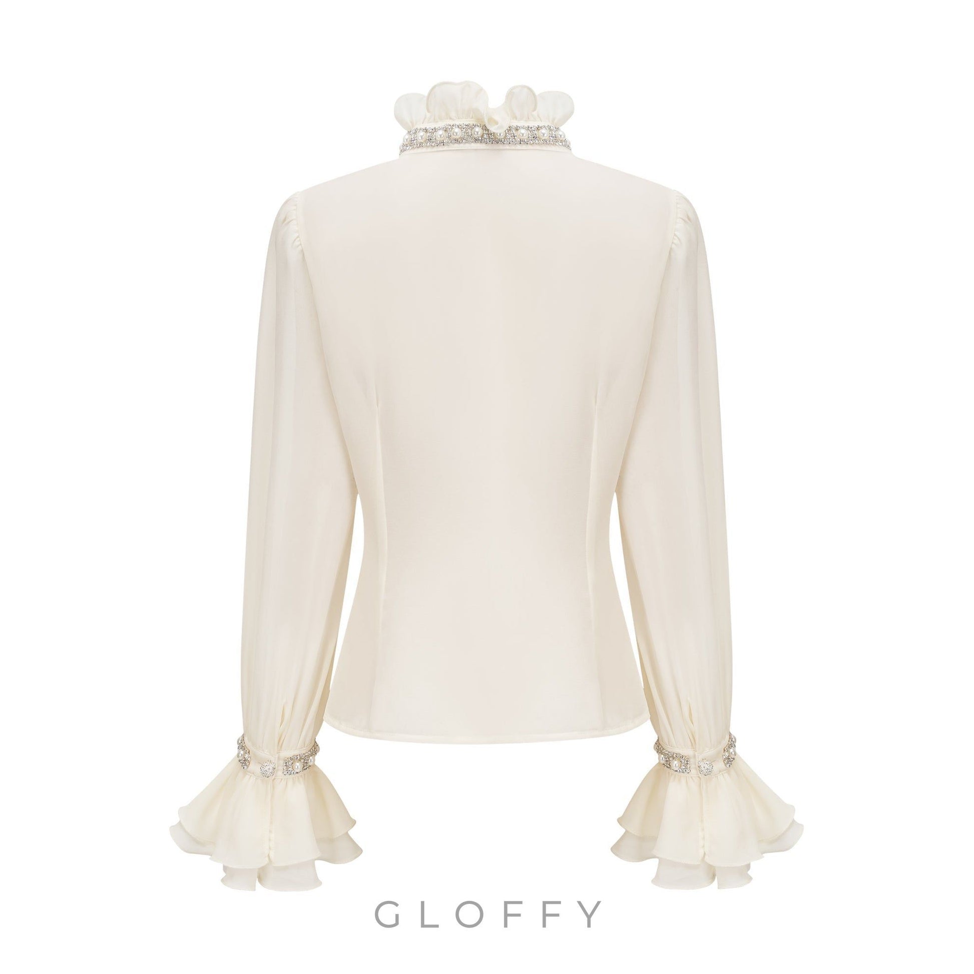 Serenelle Fırfır Detaylı Süslemeli Gömlek