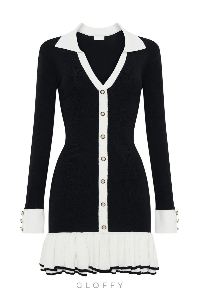 Alexia Volanlı Mini Elbise