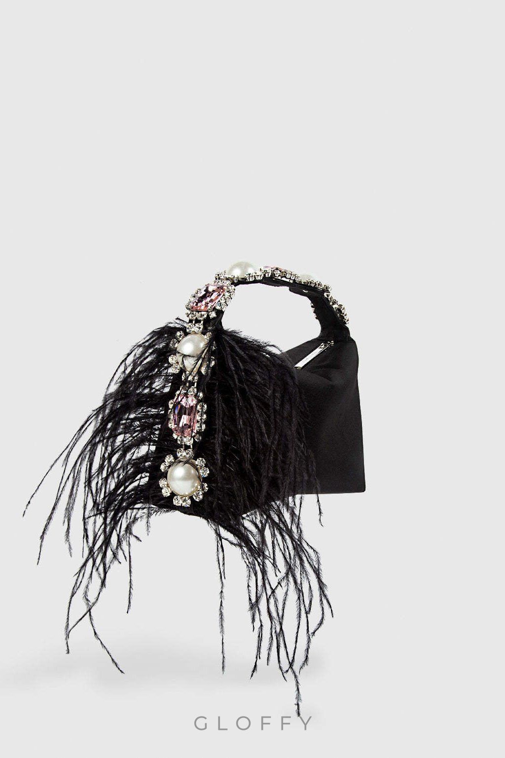 Bento Tüylü Saten Çanta