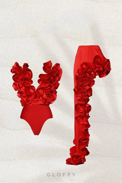 Ida Ruffle İki Parça Takım