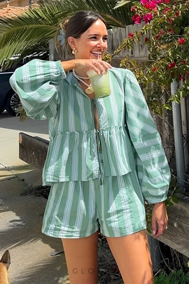 Lyra Gömlek ve Şort Takımı