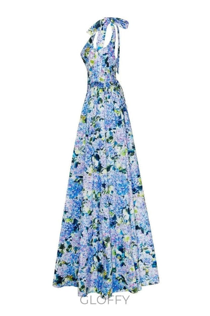 Albertine One-Shoulder Maxi Elbise