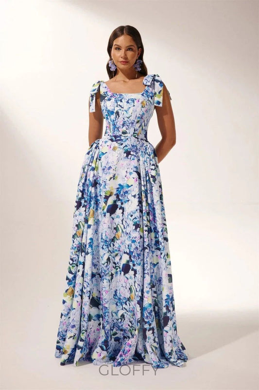 Albertine One-Shoulder Maxi Elbise