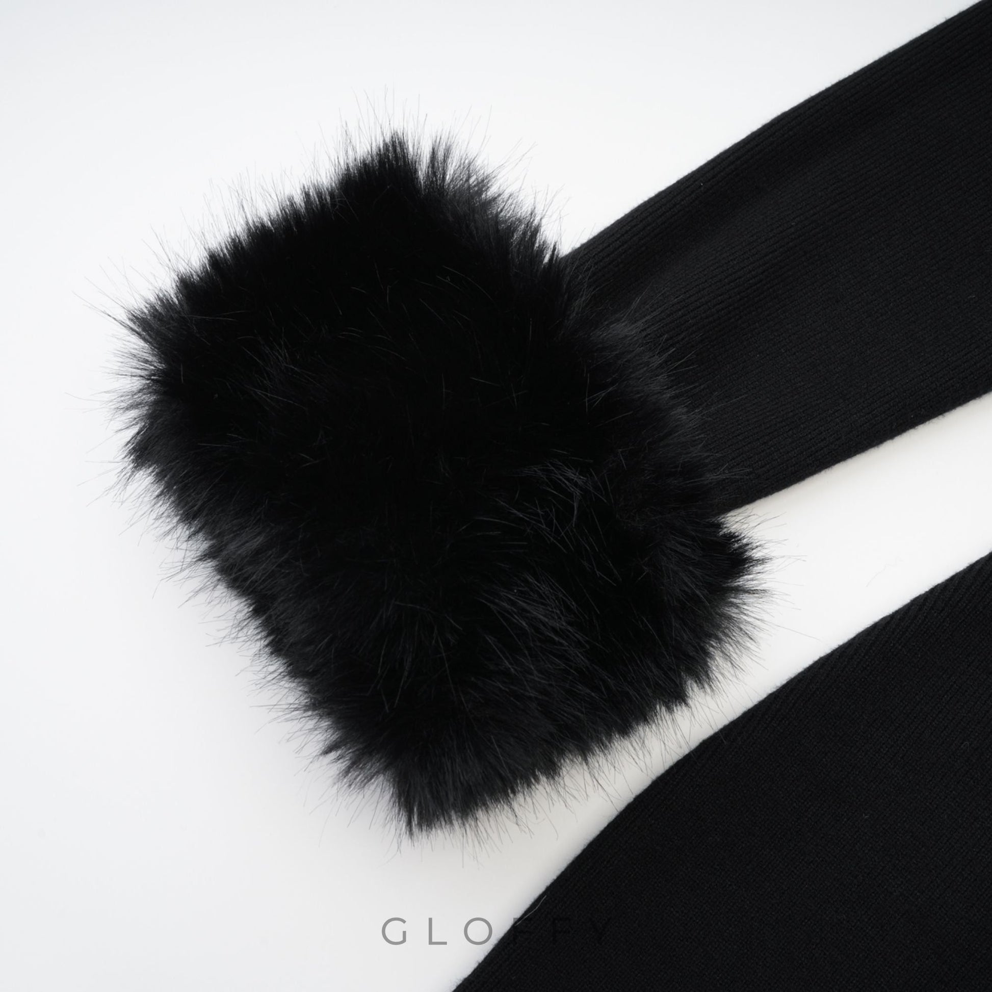 Fira Kürk Detaylı Mini Elbise