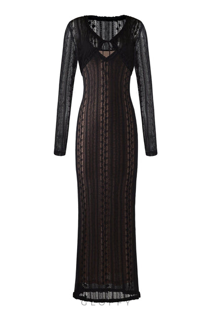 Melinda Dantel Maxi Elbise
