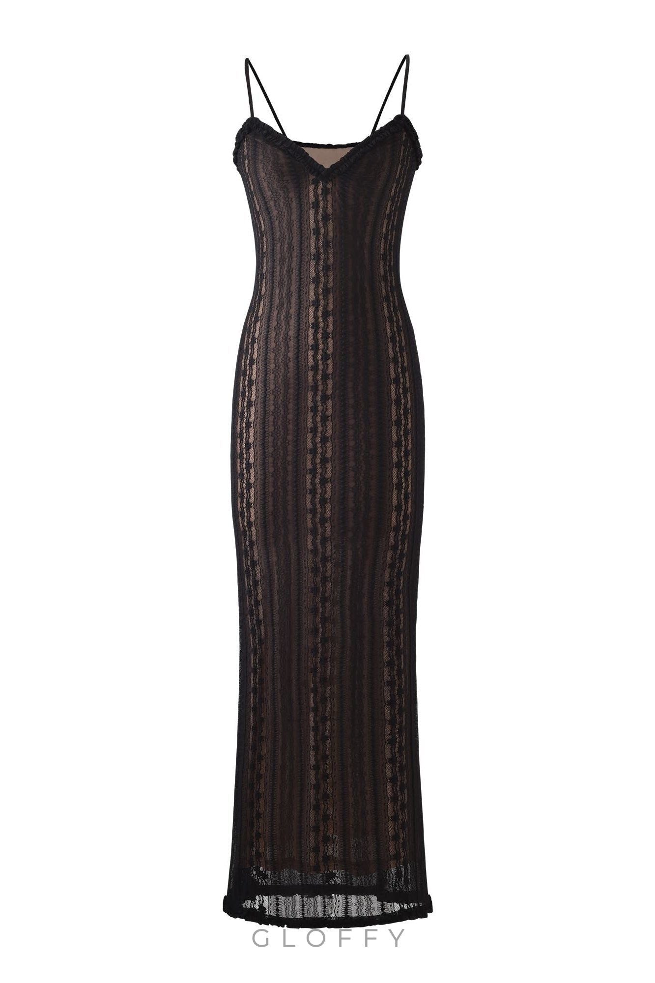 Melinda Dantel Maxi Elbise