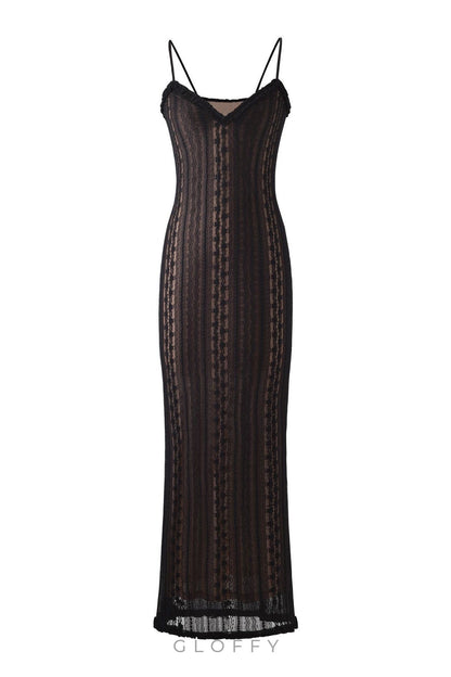 Melinda Dantel Maxi Elbise