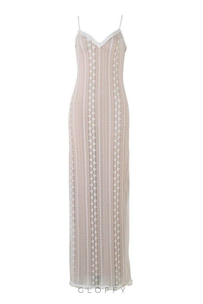 Melinda Dantel Maxi Elbise