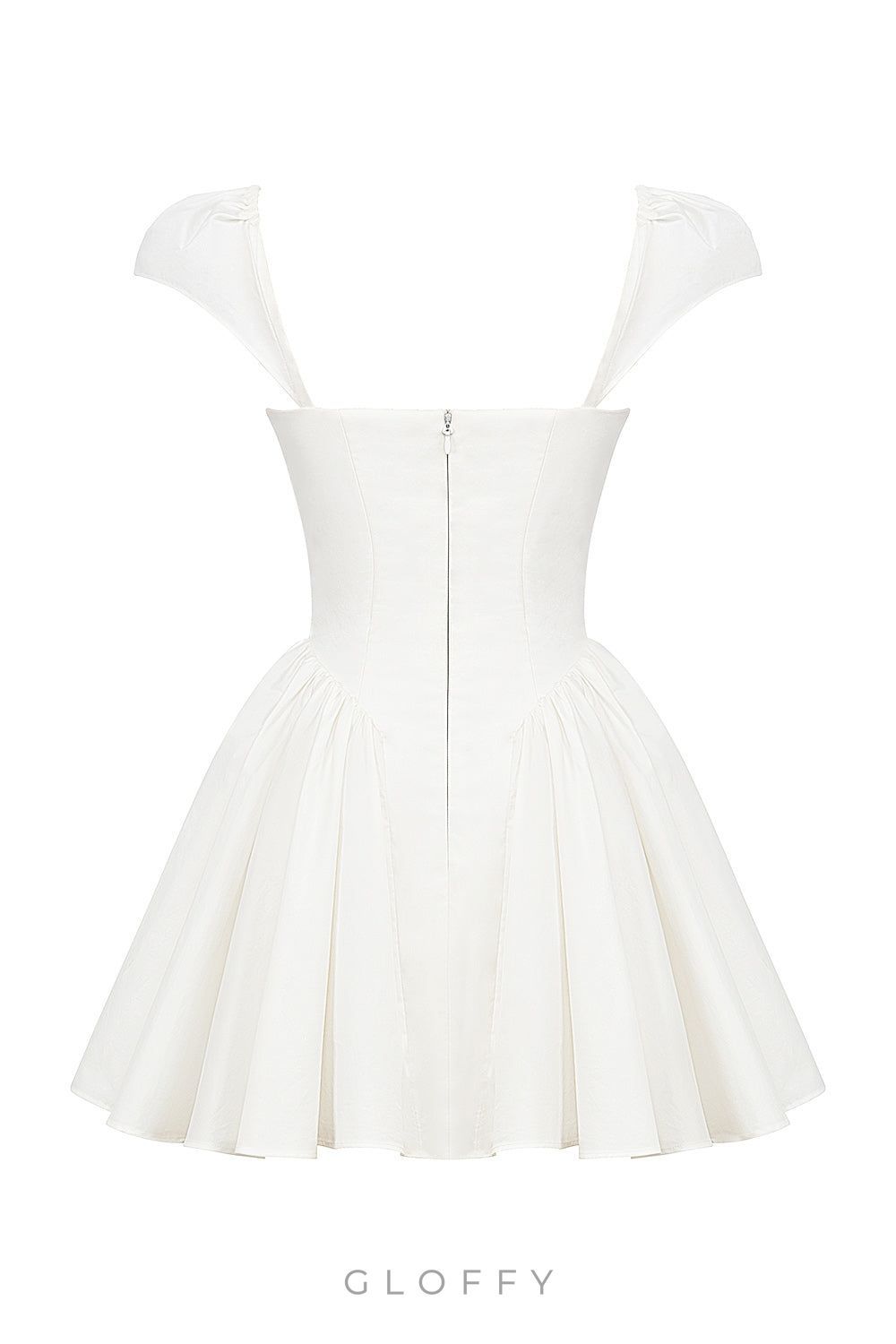 Florence Kuplu Poplin Mini Elbise