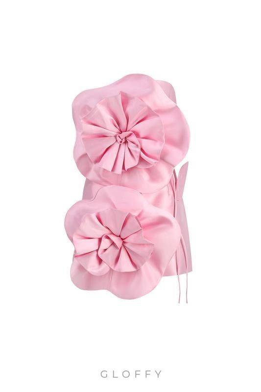 Aurelia Venüs Straplez Mini Elbise